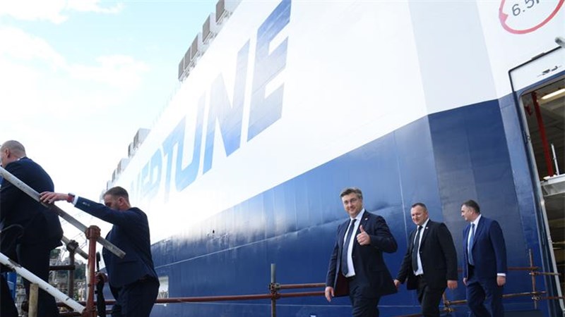 Delivery of Neptune Barcelona ship is a great success story of Croatian shipbuilding industry